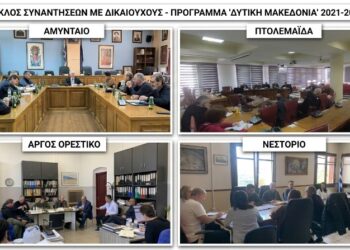 Έναρξη κύκλου συναντήσεων της Ειδικής Υπηρεσίας Διαχείρισης του Προγράμματος «Δυτική Μακεδονία» 2021-2027 με τους Δικαιούχους για την εντατικοποίηση της υλοποίησης του Προγράμματος