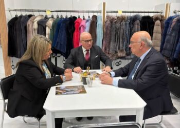 Ο Μιχάλης Παπαδόπουλος στην  51η Διεθνή Έκθεση Γούνας Καστοριάς