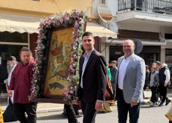 Η Νεάπολη τίμησε τον Άγιο Γεώργιο. Φωτογραφίες και βίντεο