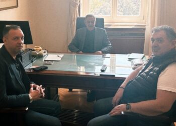 Με τον Δ’ Αντιπρόεδρο της Βουλής, Βουλευτή Π.Ε Κοζάνης κ. Πάρι Κουκουλόπουλο συναντήθηκε ο Σπάρτακος