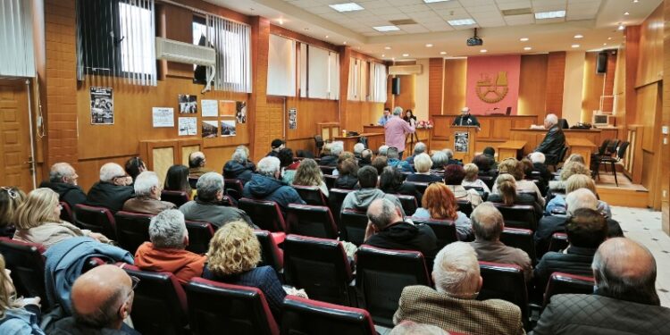 Με επιτυχία πραγματοποιήθηκε η πολιτική – ιστορική εκδήλωση τιμής και μνήμης αφιερωμένη στους 200 κομμουνιστές που εκτελέστηκαν στο Σκοπευτήριο της Καισαριανής