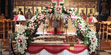 Ο Επιτάφιος στον Άγιο Δημήτριο Σιάτιστας. Φωτογραφίες