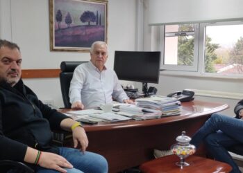 Με τον Διευθυντή ΛΚΔΜ Α. Νίκου συναντήθηκε το νέο Προεδρείο του Σπάρτακου