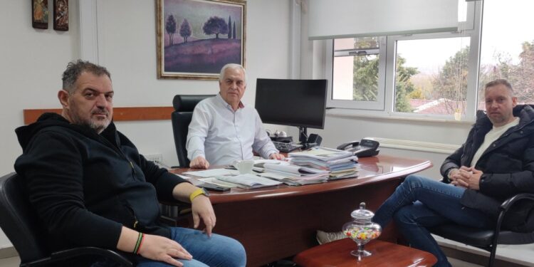 Με τον Διευθυντή ΛΚΔΜ Α. Νίκου συναντήθηκε το νέο Προεδρείο του Σπάρτακου