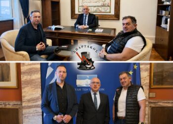 Με τον Βουλευτή Π.Ε Κοζάνης κ. Μιχάλη Παπαδόπουλο συναντήθηκε ο Σπάρτακος