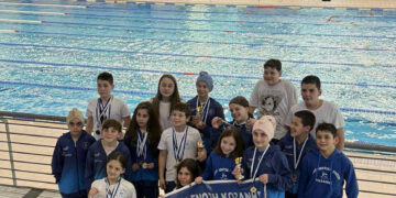 Κολυμβητική Ένωση Κοζάνης: Πρώτη θέση για την Προαγωνιστική στα «Φιλίππεια» της Κάβαλας, με 38 μετάλλια και ρεκόρ αγώνων!
