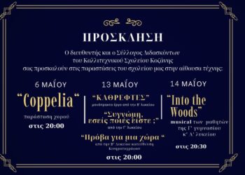 Δράσεις – παρουσιάσεις του Καλλιτεχνικού Γυμνασίου με Λ.Τ. Κοζάνης