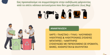 ΔΙΑΔΥΜΑ: Ενημερωτική εκδήλωση στον Κρόκο: «Επαναχρησιμοποίηση & Ανακύκλωση στην πράξη»