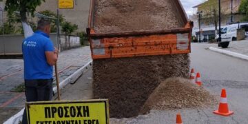 Τσοτύλι: Ξεκίνησαν οι εργασίες για το πρόβλημα των πλημμυρών. Φωτογραφίες