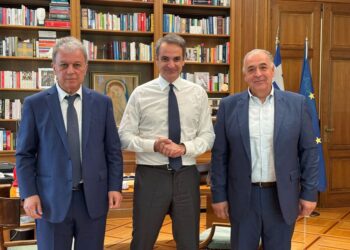 Με τον Πρωθυπουργό συναντήθηκαν ο Περιφερειάρχης και ο Πρόεδρος της ΠΕΔ Δυτικής Μακεδονίας