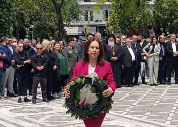 Καλλιόπη Βέττα: «Η Γενοκτονία των Ελλήνων του Πόντου αποτελεί μια από τις πιο μελανές κηλίδες στην ιστορία της ανθρωπότητας» – Συμμετοχή σε εκδηλώσεις μνήμης στην Πτολεμαΐδα