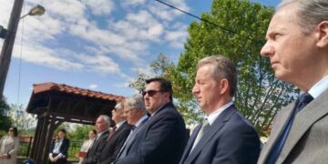 Τιμή και Μνήμη στη Δαμασκηνιά Βοΐου: Πραγματοποιήθηκε το Ετήσιο Μνημόσυνο για τους Πεσόντες της Μάχης της Οσνίτσανης