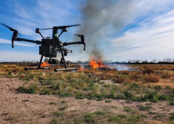 Πρώτο πρόστιμο μέσω drone της Πυροσβεστικής – 1.500 ευρώ σε άνδρα για καύση χόρτων