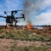 Πρώτο πρόστιμο μέσω drone της Πυροσβεστικής – 1.500 ευρώ σε άνδρα για καύση χόρτων