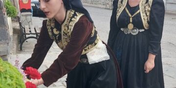 Αναβίωσε το Έθιμο του Κλήδονα στο Σισάνι Βοΐου με ένα Μεγάλο Παραδοσιακό Γλέντι. Βίντεο και φωτογραφίες