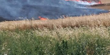 Υπό έλεγχο η φωτιά στην Άνω Κώμη Κοζάνης