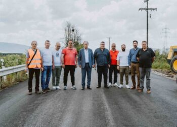 Δήμος Κοζάνης: Δήμαρχος και Περιφερειάρχης στο έργο βελτίωσης του δρόμου από Δρέπανο προς Άγιο Δημήτριο και Ακρινή (Βίντεο+Φωτογραφίες)