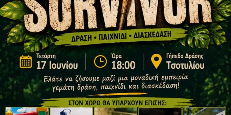 Τσοτύλι: Survivor για την έναρξη του καλοκαιριού