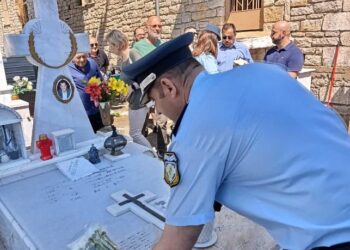 Tρισάγιο υπέρ αναπαύσεως της ψυχής του Συνοριακού Φύλακα Ιωάννη Παμπουκίδη