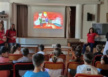 Κέντρο Υγείας Σιάτιστας: Εκπαιδευτική δράση για την Εθελοντική Αιμοδοσία στο 1ο Δημοτικό σχολείο Σιάτιστας