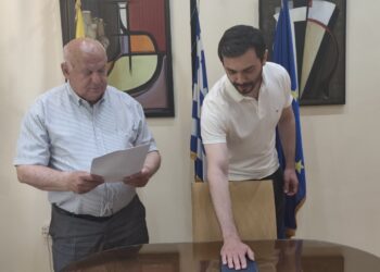 Ορκωμοσία νέου μόνιμου υπαλλήλου στον Δήμο Γρεβενών
