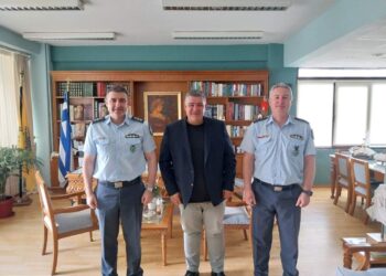 Συνάντηση του Αντιπεριφερειάρχη Π.Ε. Κοζάνης Κωνσταντίνου Βύζα με την ηγεσία της Ελληνικής Αστυνομίας στη Δυτική Μακεδονία