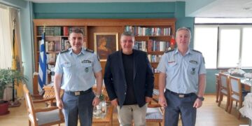 Συνάντηση του Αντιπεριφερειάρχη Π.Ε. Κοζάνης Κωνσταντίνου Βύζα με την ηγεσία της Ελληνικής Αστυνομίας στη Δυτική Μακεδονία
