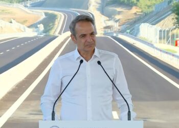 Παραδόθηκε ο Ε65 – Μητσοτάκης: «Ο Ε65 είναι η απάντηση στην ερώτηση που πηγαίνουν τα λεφτά από το Ταμείο Ανάκαμψης»