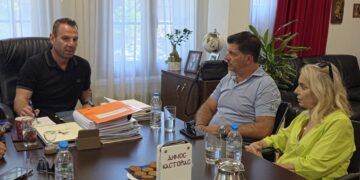 Συνάντηση του Δημάρχου Καστοριάς με τη Διοίκηση της ΕΚΟΦΝΣ ενόψει του 92ου Πανελληνίου Πρωταθλήματος Κωπηλασίας