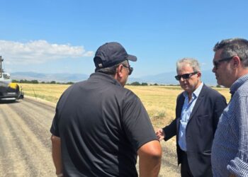 Ολοκληρώνονται οι εργασίες βελτίωσης  της οδού Κερασιά – Μηλιά στο Δήμο Κοζάνης. Βίντεο