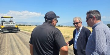 Ολοκληρώνονται οι εργασίες βελτίωσης της οδού Κερασιά – Μηλιά στο Δήμο Κοζάνης. Βίντεο