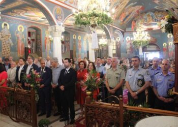 Λαμπρή η πανήγυρις της Αγίας Κυριακής στα Σέρβια