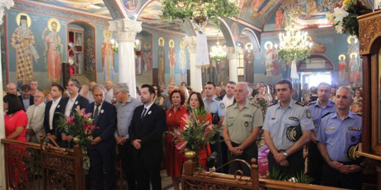 Λαμπρή η πανήγυρις της Αγίας Κυριακής στα Σέρβια
