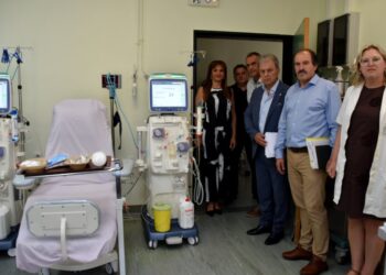 Επίσκεψη του Περιφερειάρχη Δυτικής Μακεδονίας Γιώργου Αμανατίδη στο Γενικό Νοσοκομείο Φλώρινας. Βίντεο