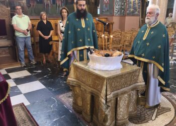 Οι Αιμοδότες της Σιάτιστας τίμησαν τον προστάτη τους Άγιο Παντελεήμονα.