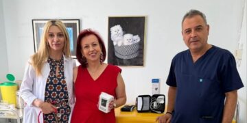Το Φιλανθρωπικό Σωματείο ΝΕΑ ΕΛΠΙΔΑ ΘΕΣ/ΝΙΚΗΣ πρόσφερε δωρεάν ιατρικό εξοπλισμό στο παιδιατρικό τμήμα του Κέντρου Υγείας Σιάτιστας