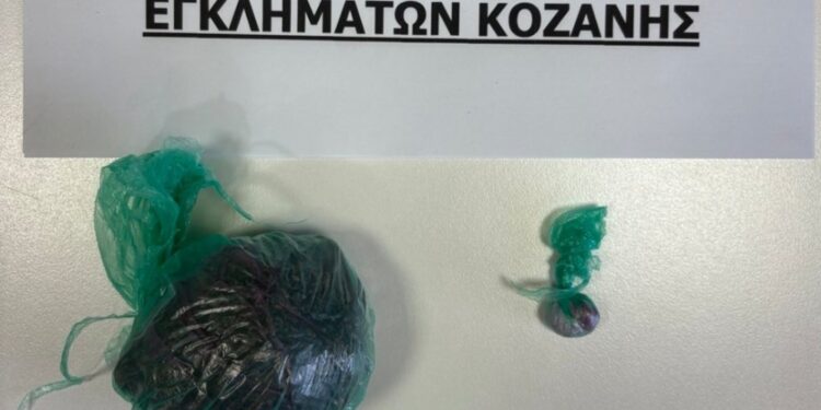 Κοζάνη: Σύλληψη 33χρονου με κάνναβη και κοκαΐνη
