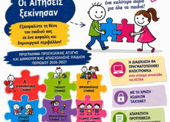 Δήμος Κοζάνης: Ξεκίνησε η ηλεκτρονική υποβολή των αιτήσεων για λήψη VOUCHER ΕΣΠΑ για τους Παιδικούς, Βρεφικούς και Βρεφονηπιακούς Σταθμούς καθώς και για το ΚΔΑΠ ΑΜΕΑ