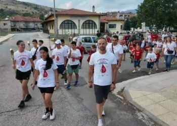 Γαλατινή: Πραγματοποιήθηκε η Λαμπαδηδρομία των Αιμοδοτών και η Μουσική βραδιά.  Βίντεο