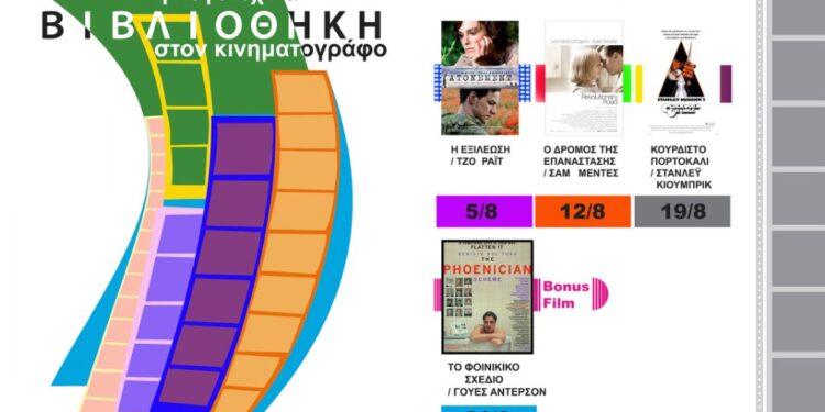 Δήμος Κοζάνης: 44α Λασσάνεια/Τροχιά 26 – Σινεμά στη Βιβλιοθήκη «Η Λογοτεχνία στον Κινηματογράφο»