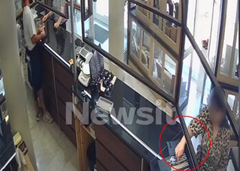 Κοζάνη: Θρασύτατο ζευγάρι υποδύθηκε τους πελάτες και άρπαξε κοσμήματα – Βίντεο ντοκουμέντο από την κλοπή