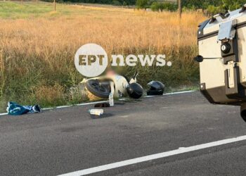 Άργος Ορεστικό: Εκτροπή μοτοσικλέτας με δύο νεαρούς τραυματίες