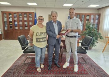 Εθιμοτυπική συνάντηση Ένωσης Στρατιωτικών Περιφερειακής Ενότητας Κοζάνης, με τον Περιφερειάρχη Δυτικής Μακεδονίας Γεώργιο Αμανατίδη.