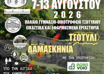 «ΕΜΕΙΣ ΕΔΩ» – Εικαστικά Εργαστήρια στο Τσοτύλι 