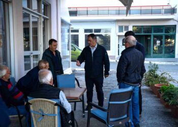 Στην Άνω Κώμη ο Δήμαρχος Κοζάνης Γιάννης Κοκκαλιάρης (Βίντεο+Φωτογραφίες)