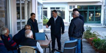 Στην Άνω Κώμη ο Δήμαρχος Κοζάνης Γιάννης Κοκκαλιάρης (Βίντεο+Φωτογραφίες)