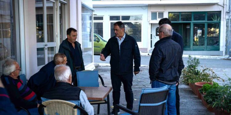 Στην Άνω Κώμη ο Δήμαρχος Κοζάνης Γιάννης Κοκκαλιάρης (Βίντεο+Φωτογραφίες)