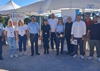 Ολοκληρώθηκε με επιτυχία η λειτουργία περιπτέρου του Γραφείου Αντιμετώπισης Ενδοοικογενειακής Βίας της Διεύθυνσης Αστυνομίας Κοζάνης στο πλαίσιο του 4ου Φεστιβάλ Ψυχικής Υγείας «Let’s Get Together»