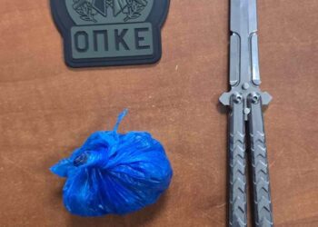 Γρεβενά: Σύλληψη 20χρονου με ναρκωτικά και μαχαίρι