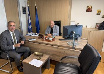 Επίσκεψη του βουλευτή ΠΕ Κοζάνης Στάθη Κωνσταντινίδη στην Ειδική Υπηρεσία ΔΑΜ για την πορεία των προγραμμάτων και δράσεων στην ΠΕ Κοζάνης